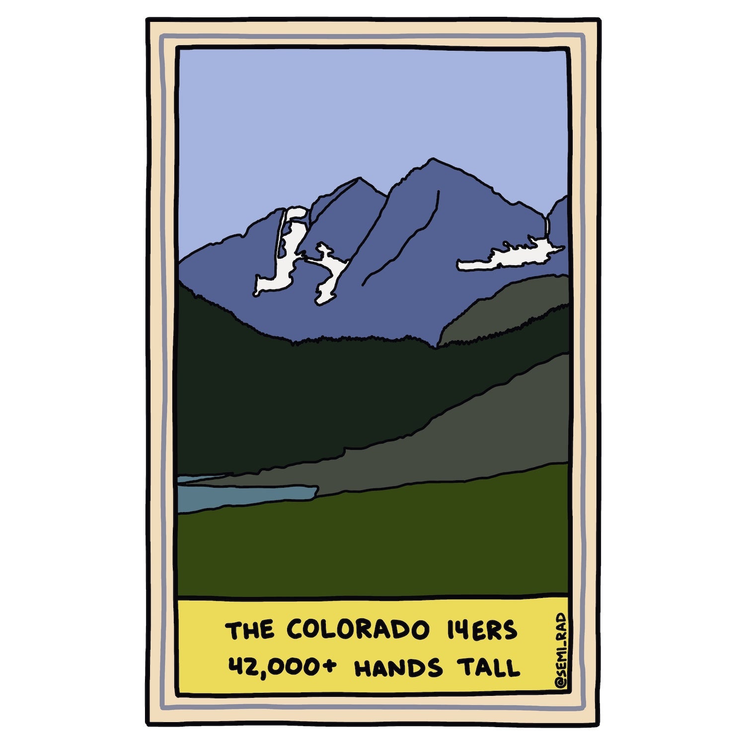 The Colorado 14ers: 42,000+ Hands Tall