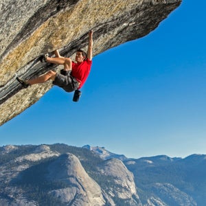 In the first episode of Alex Honnold’s new podcast, he notes that he’s in his closet, recording on GarageBand, with ice axes in his face.