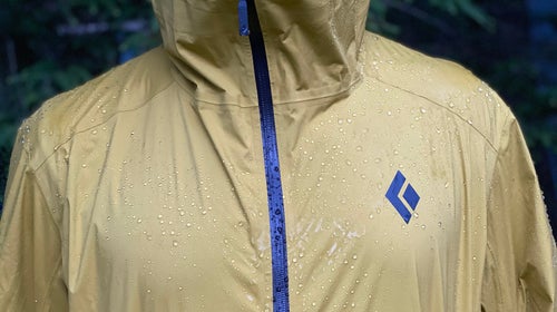 Guide Gear Mens Stretch Waterproof Rain Jacket with Hood