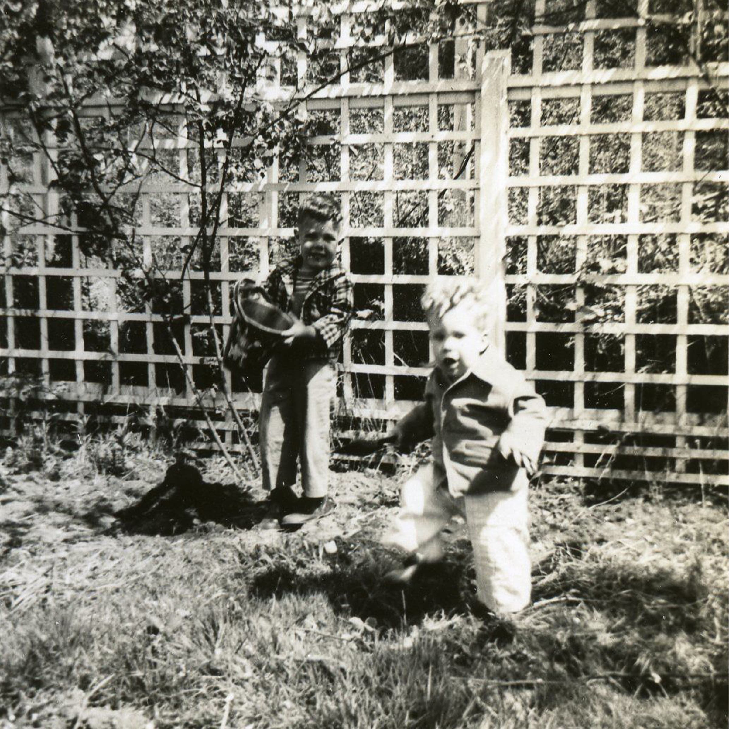 Don and Steve as kids