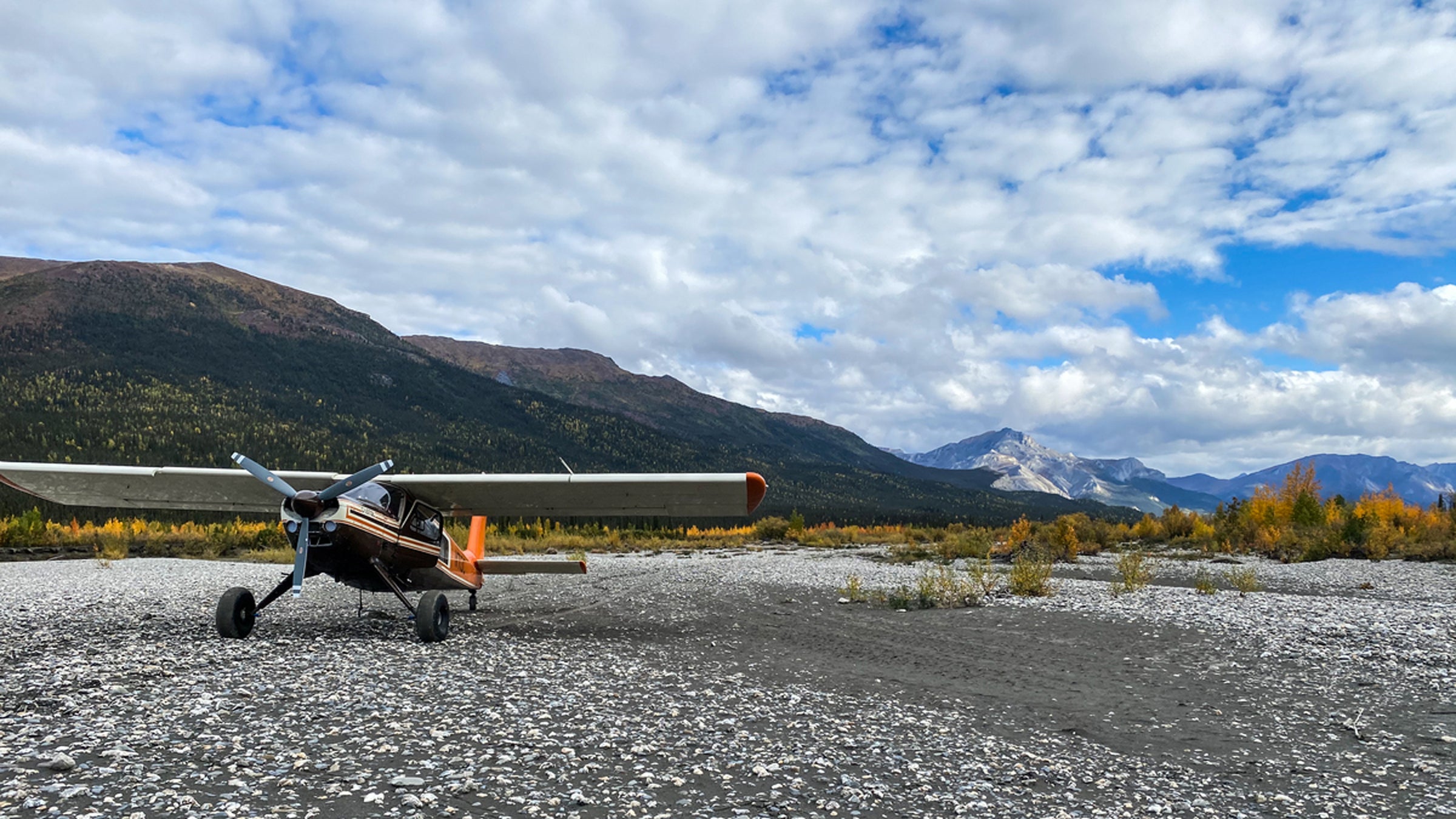 Getting dropped off in Gates of the Arctic National Park