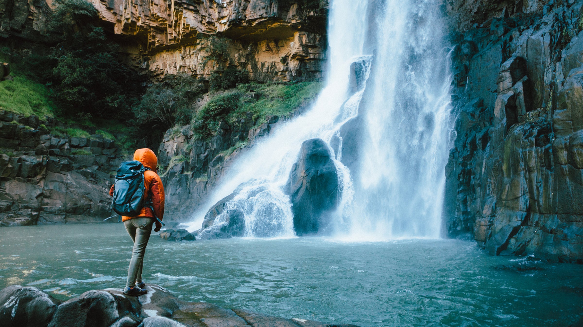 Reward your hike with a waterfall. 