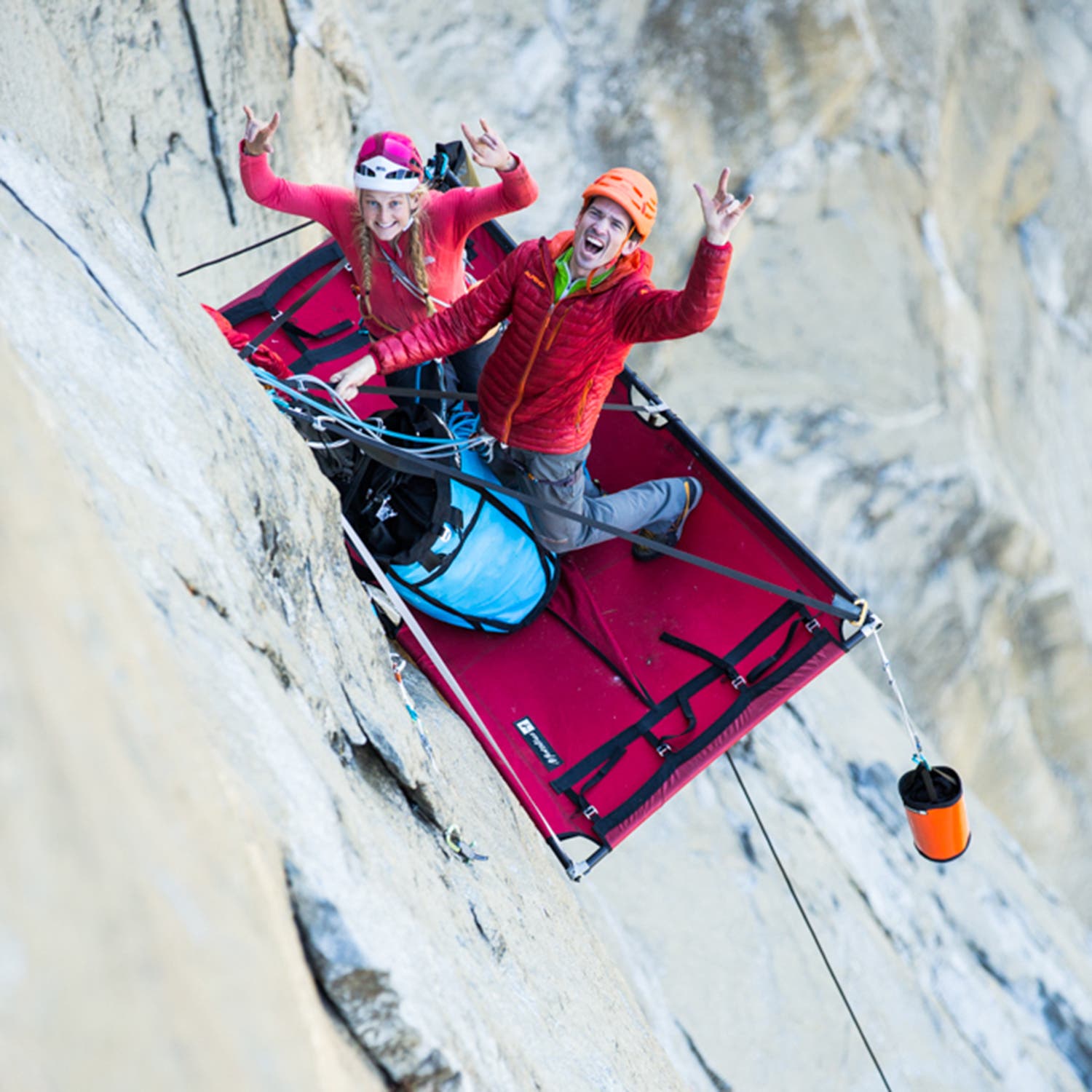 Harrington with Adrian Ballinger on Golden Gate in 2015