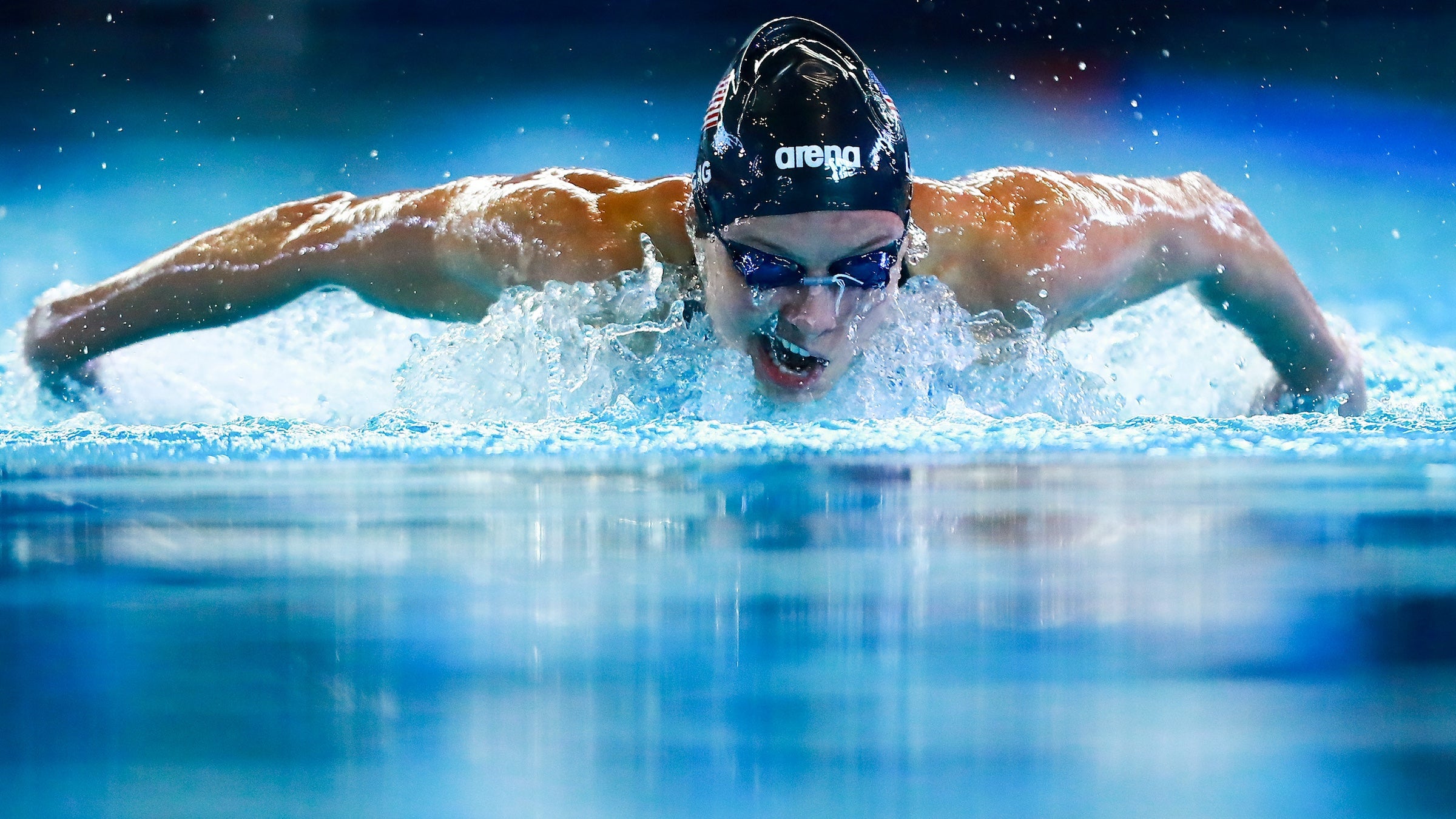 Jessica Long swimming