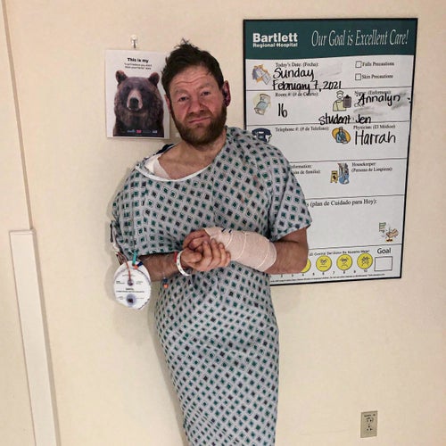 Pieciul at hospital after attack