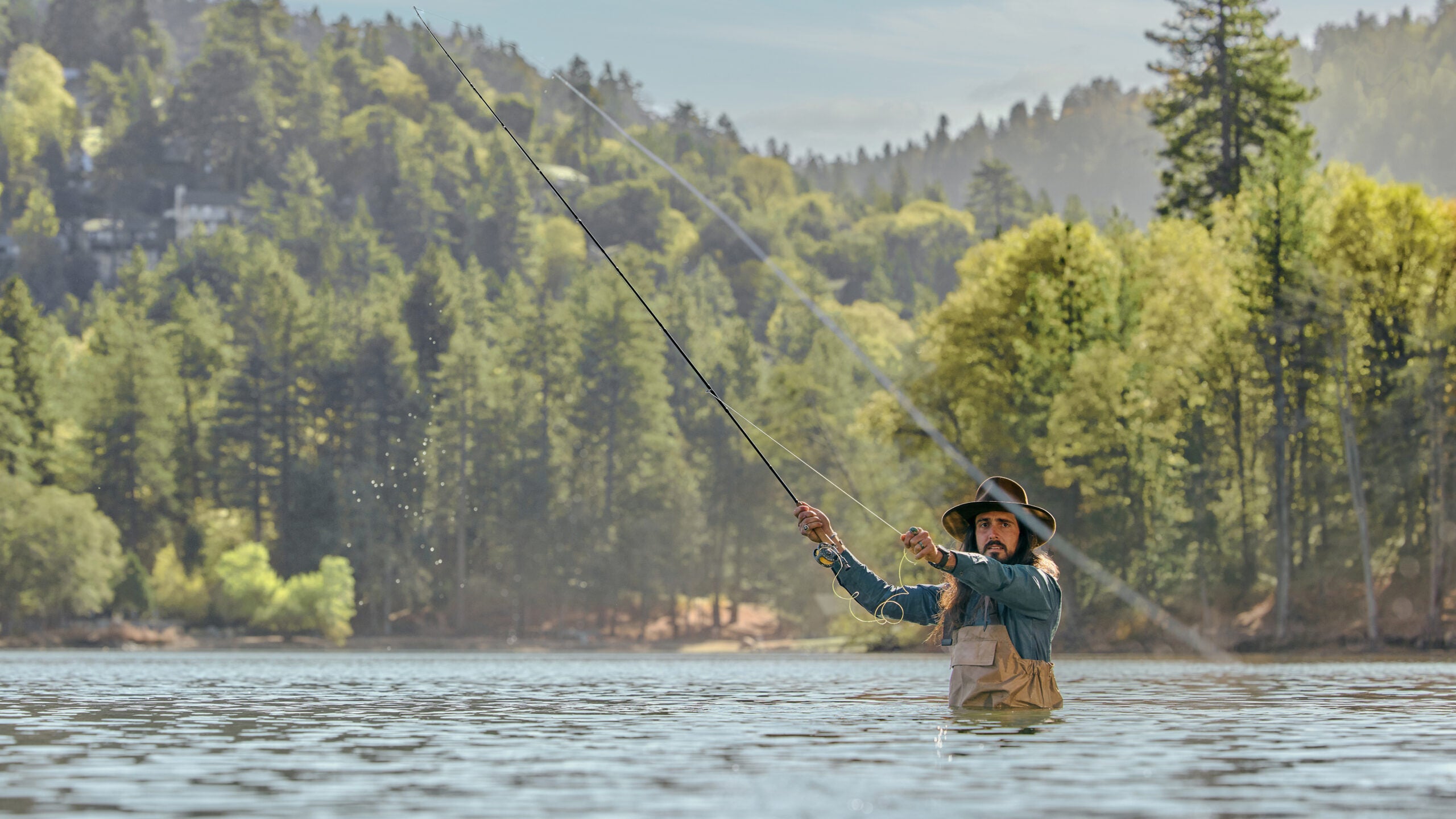 river fishing wallpaper hd