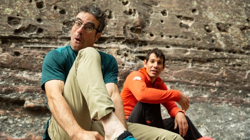 Cedar Wright and Alex Honnold