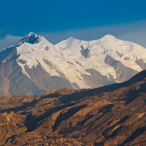 Mt. Illimani at sunset