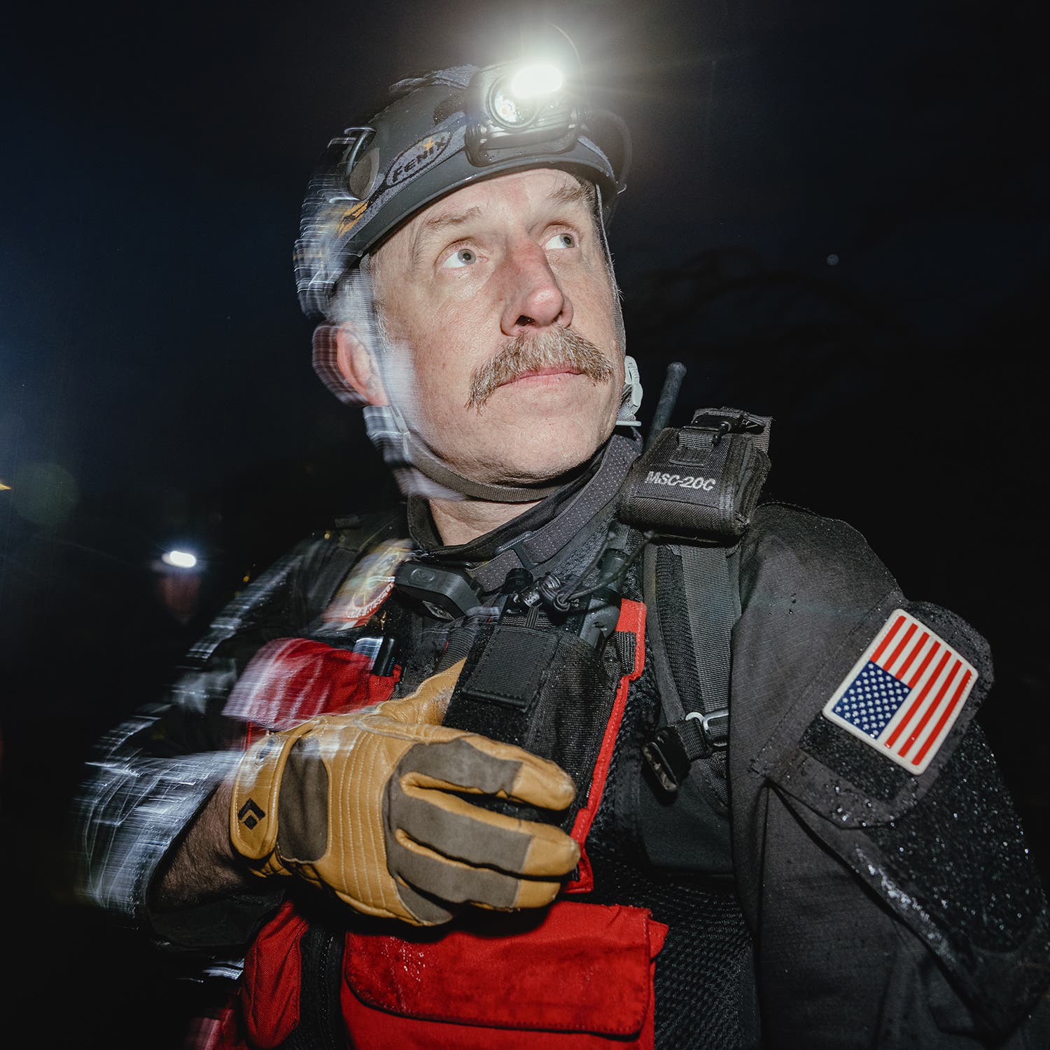 Eli Whitman, a member of Weber County Search and Rescue