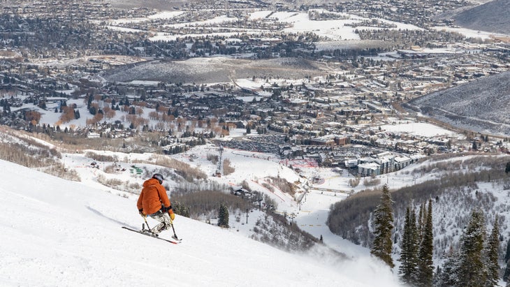 Skiing at Park City