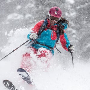Powder skier
