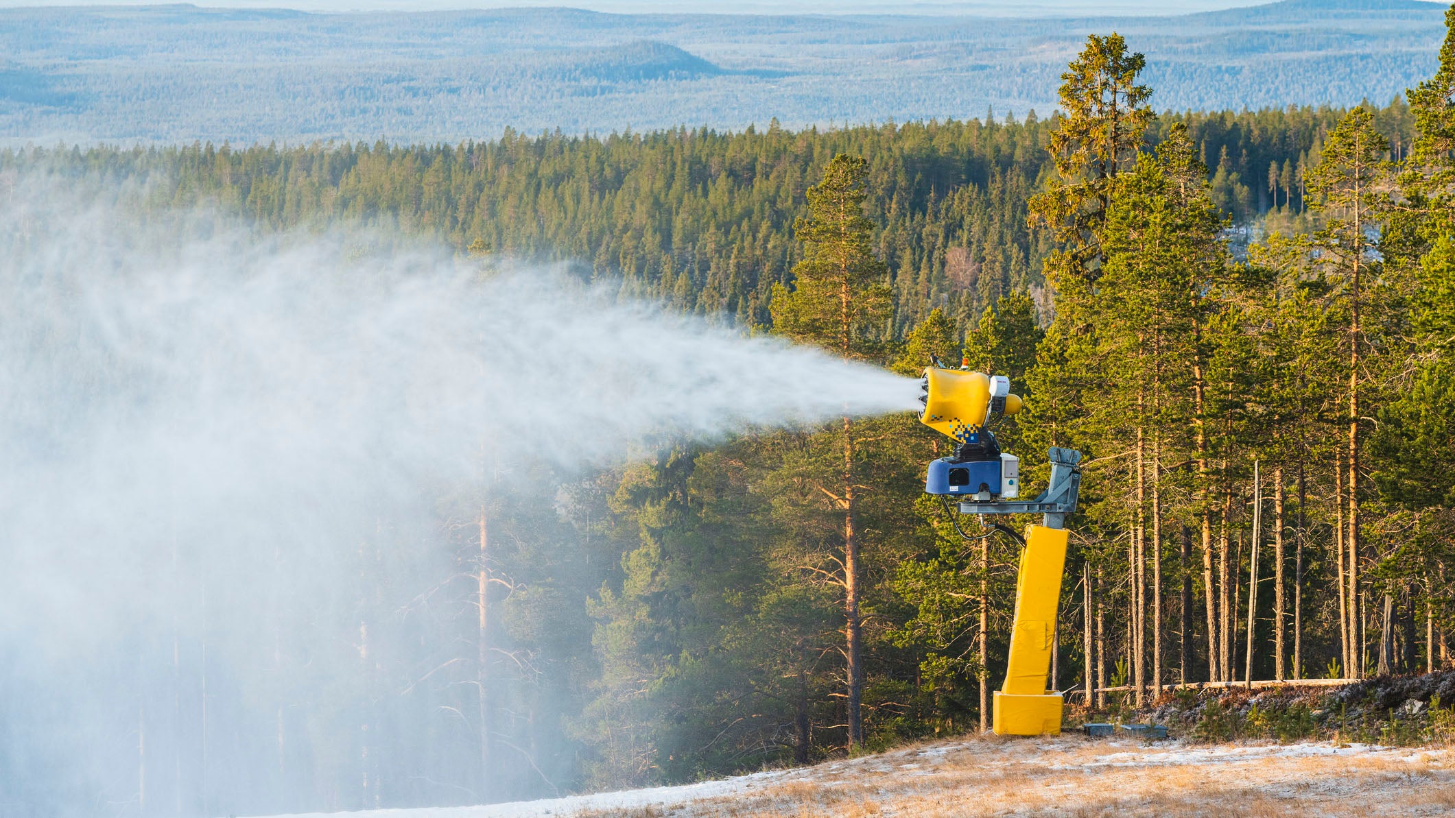 Artificial snow saves Olympics and Alpine ski resorts - SWI