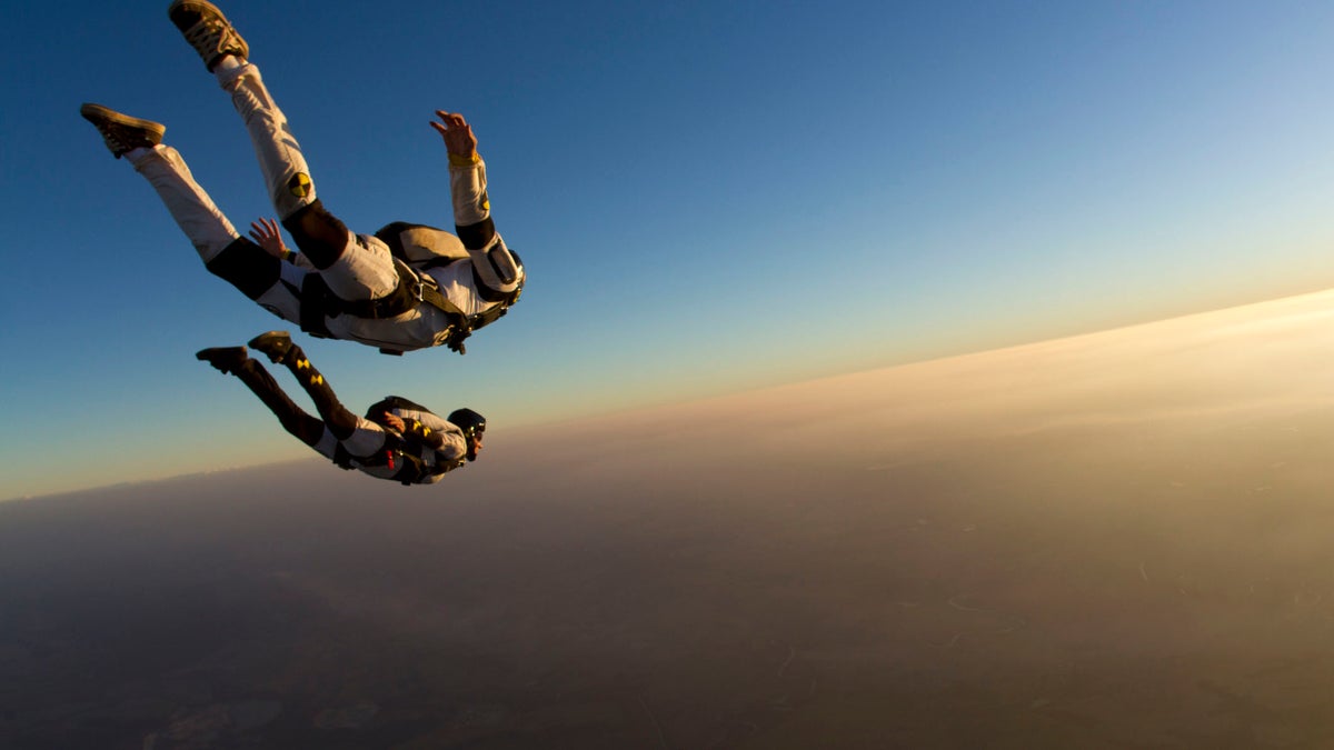 What You Missed: Skydiving, but Faster