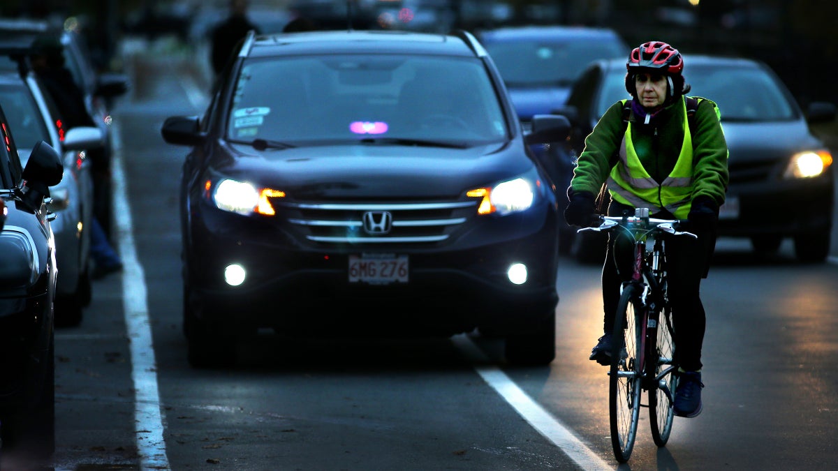 Zen and the Art of Ignoring a Bike Lane Obstruction