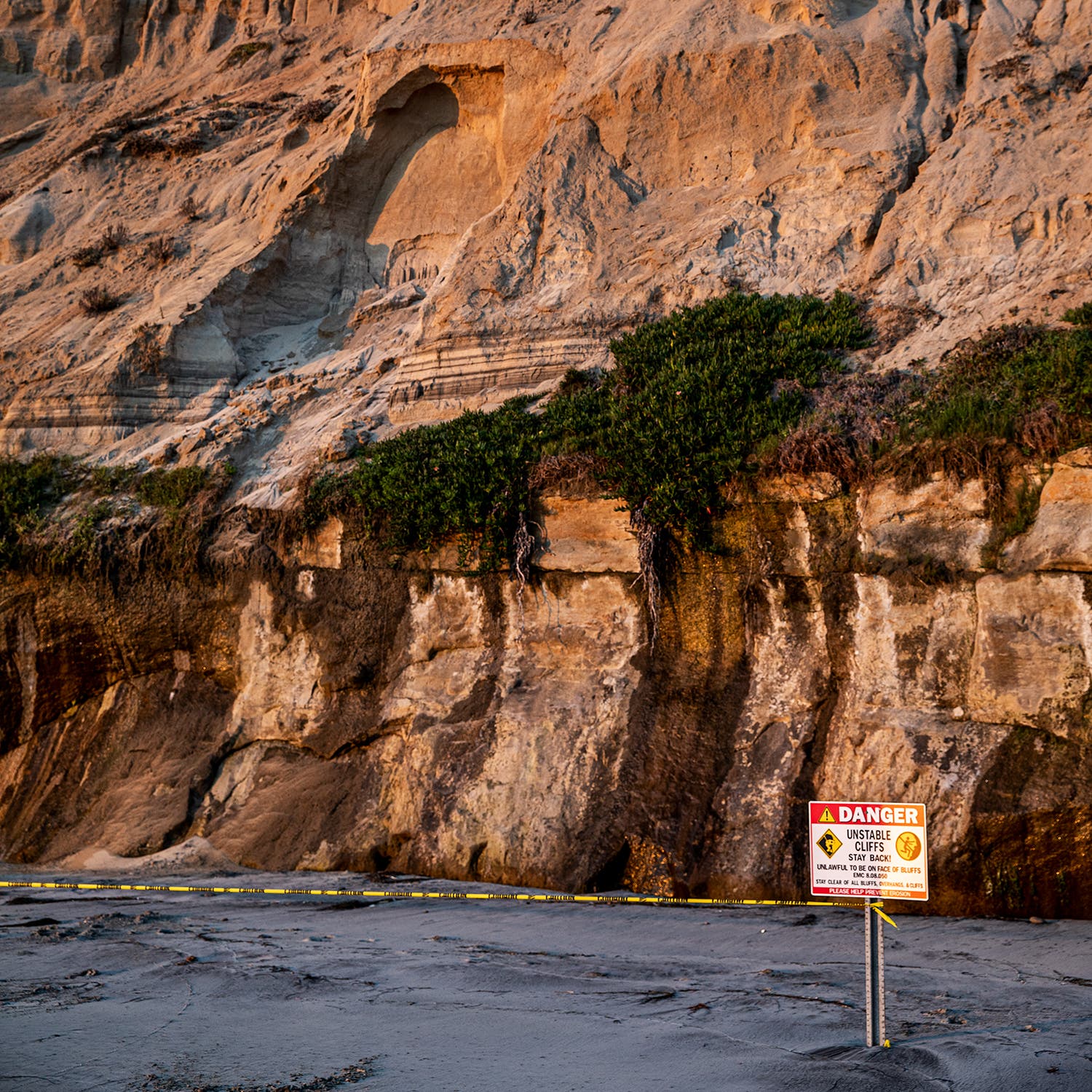 Erosion at Beacon’s
