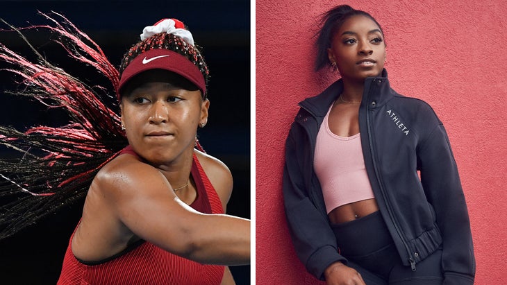 Naomi Osaka; Simone Biles