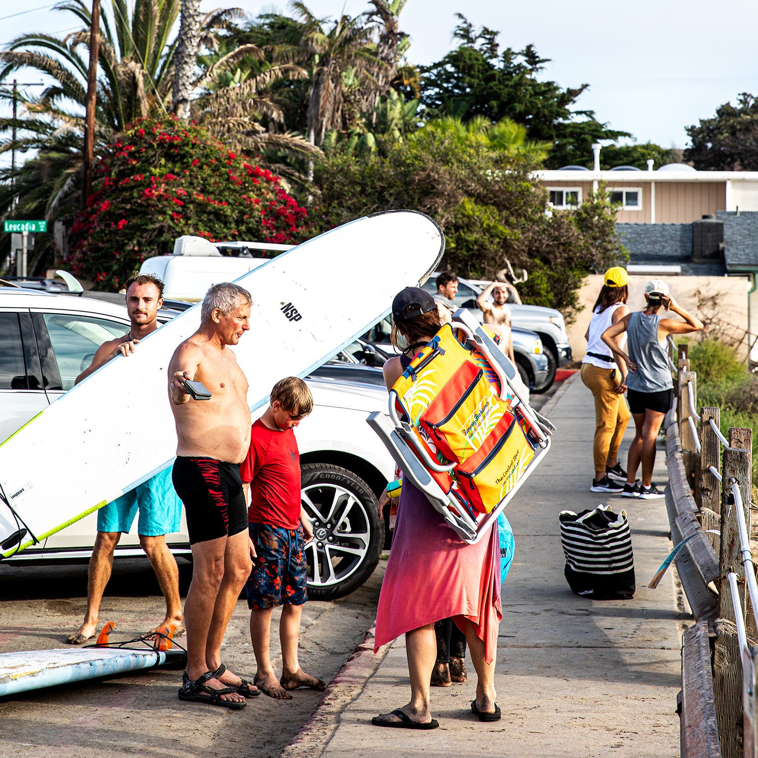 The parking lot at Beacon’s