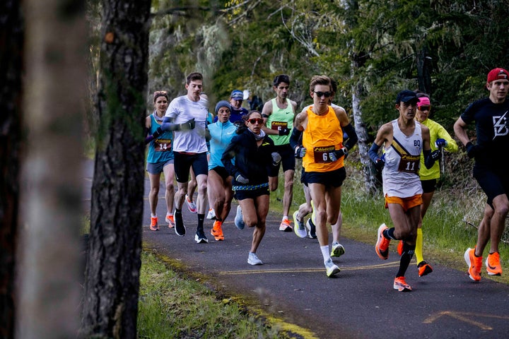 start of Des Linden 50K
