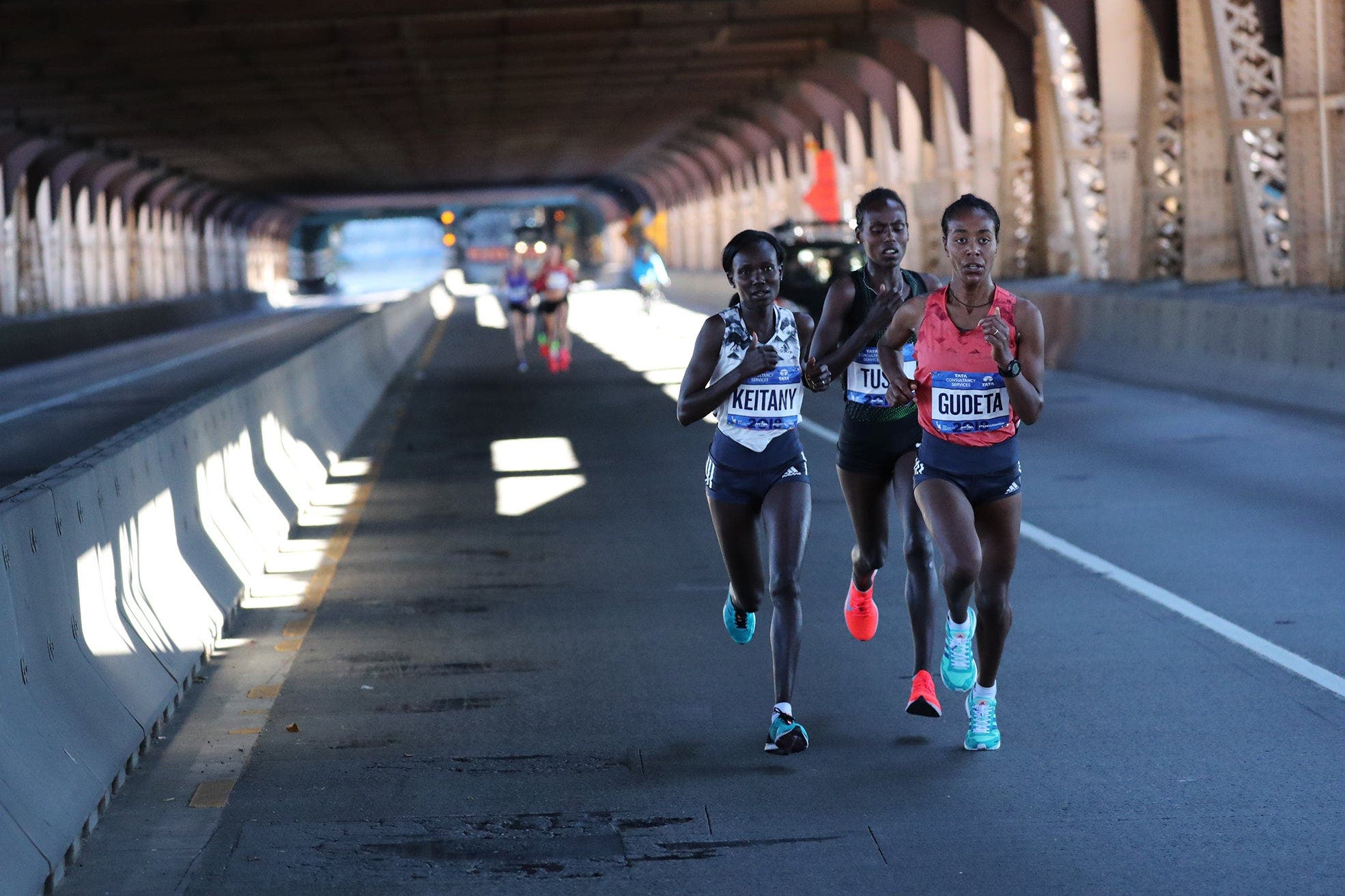 NYCM Queensboro Bridge elite women