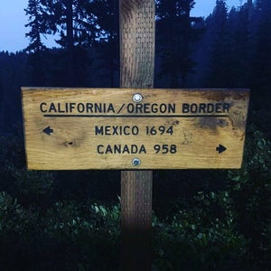 Beginning of Oregon PCT