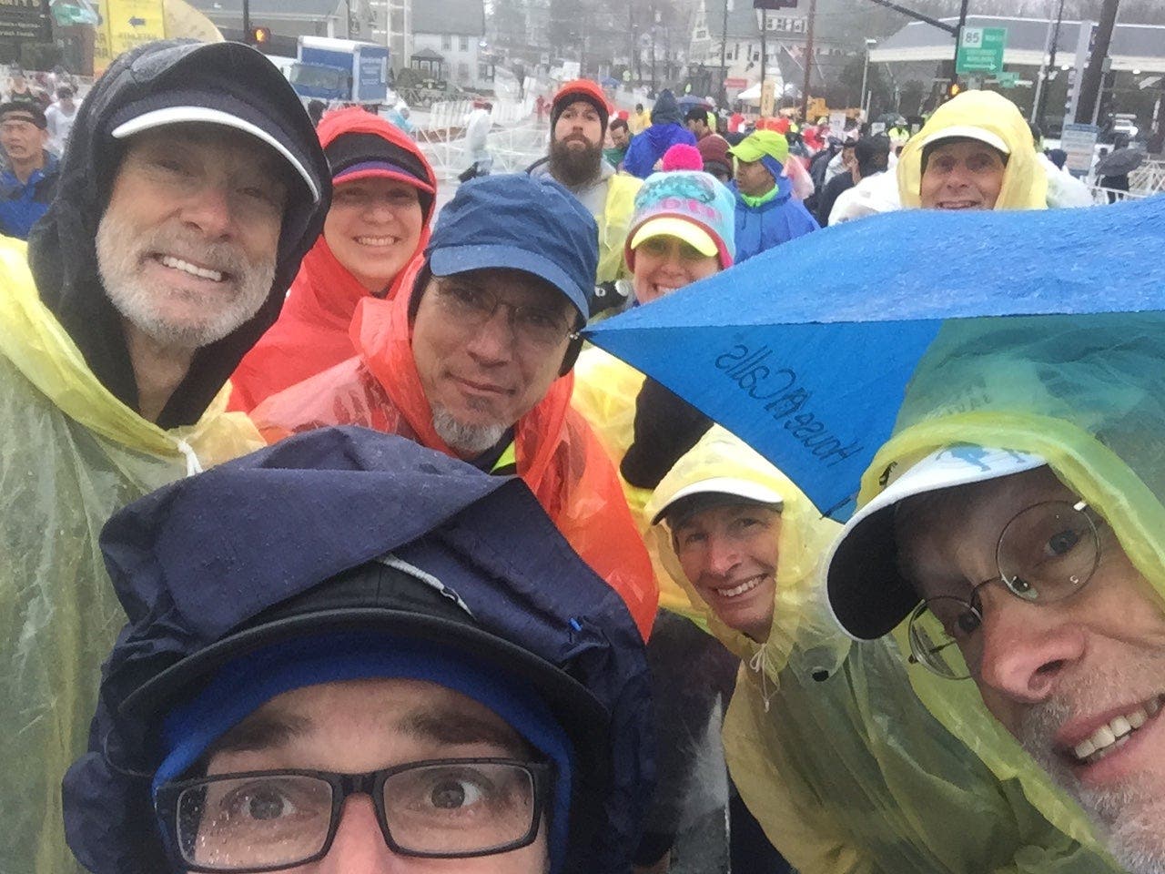 Amby Team at the start 2018 Boston