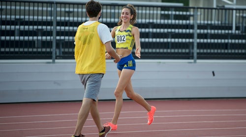 Elaina Tabb virtual racing