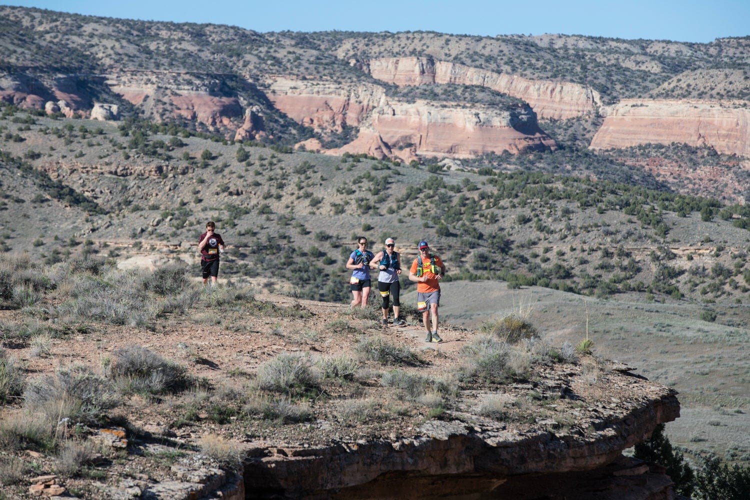 trail running for a period