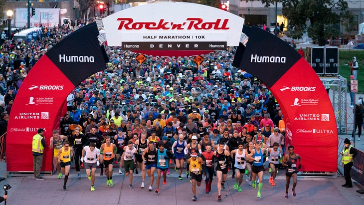 half marathon start