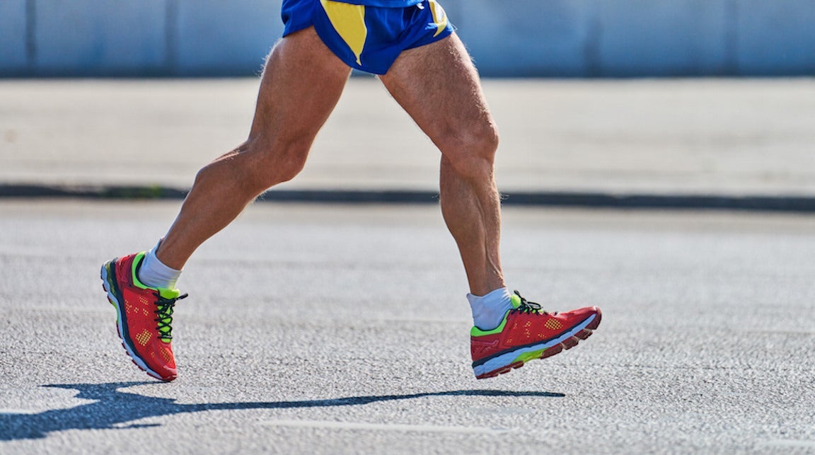 running in heels