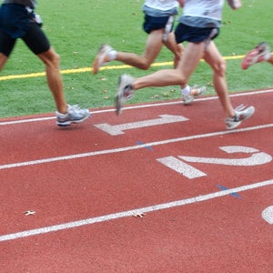 group interval training on track