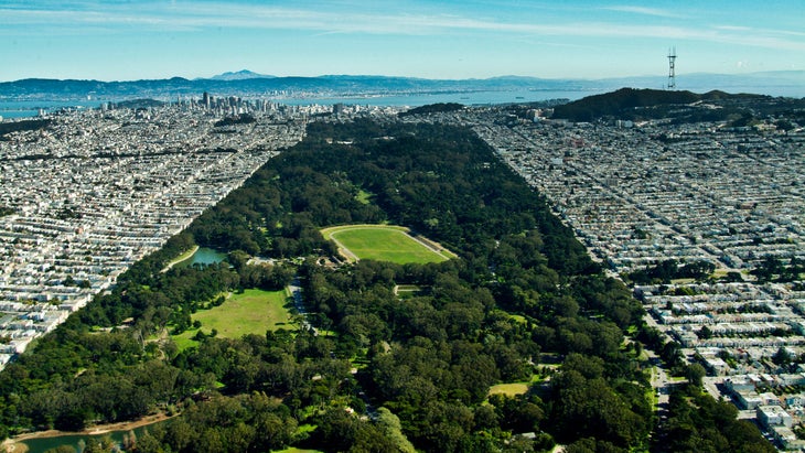 Olmstead's Golden Gate park in San Francisco
