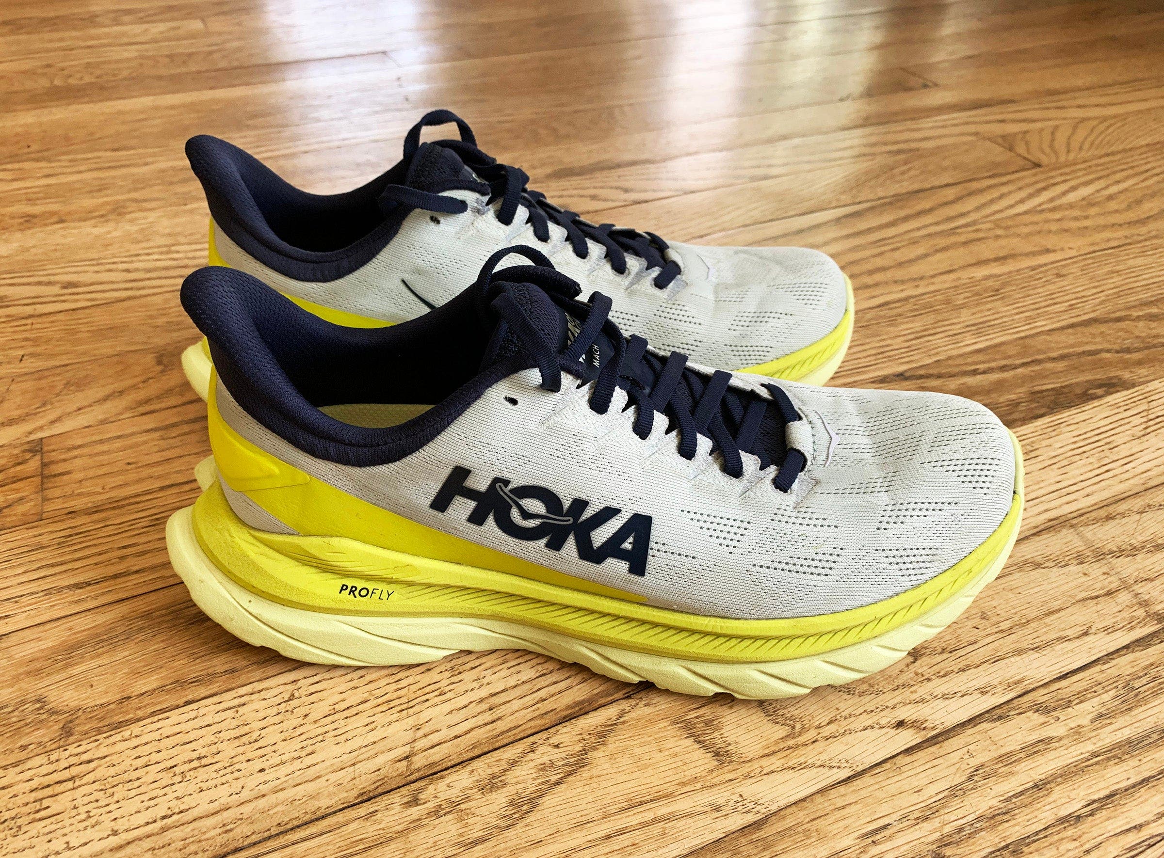 HOKA Mach 4 side