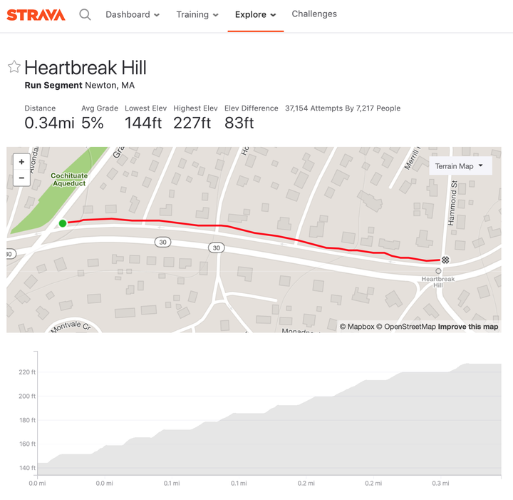 My Favorite Hill The Boston Marathon's Heartbreak Hill