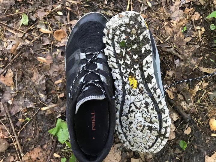 Merrell Antora trail shoe tread