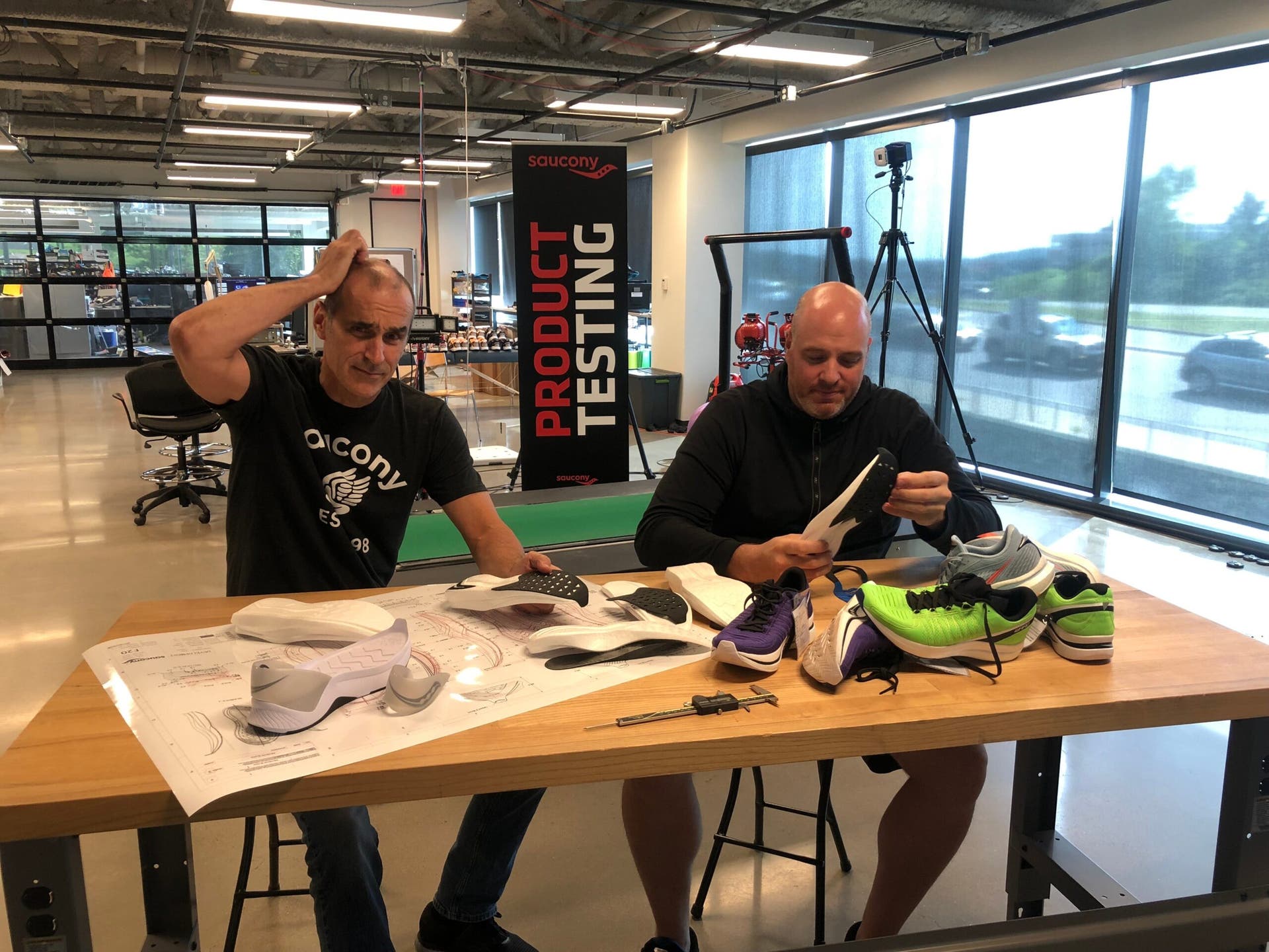 Saucony Innovation Lab: Spencer White, Chris Mahoney