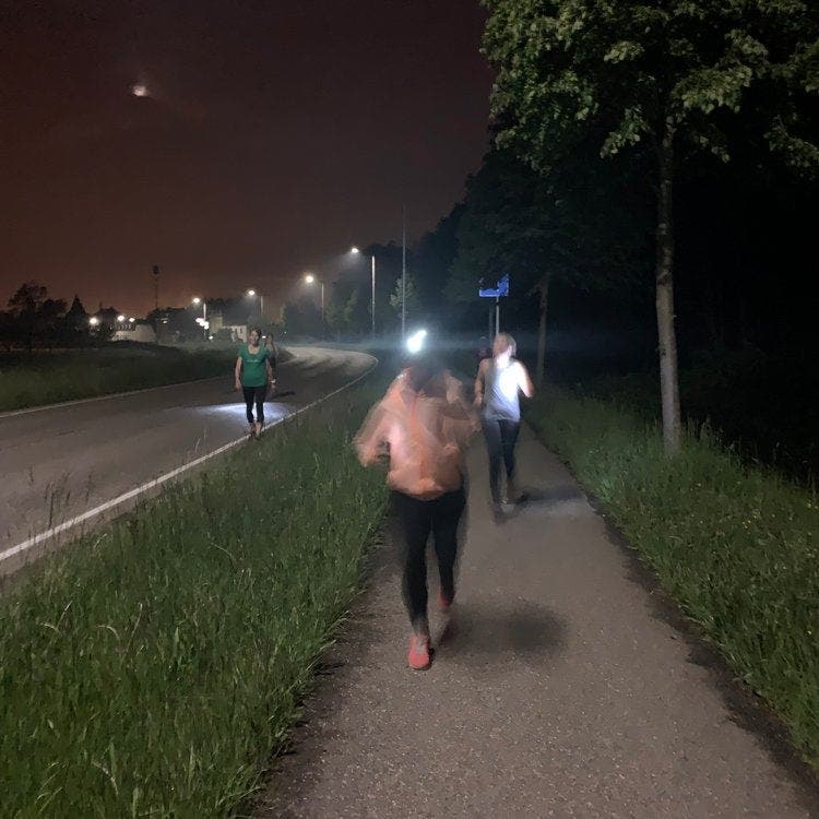 Final mile in Eijsden, The Netherlands