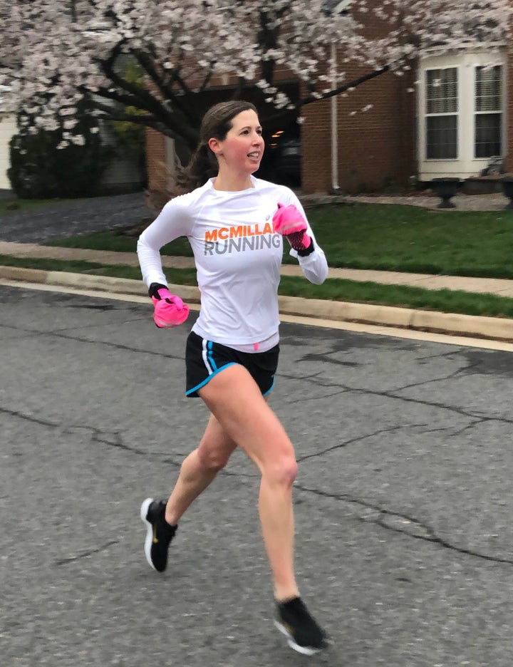 Elizabeth Clor running