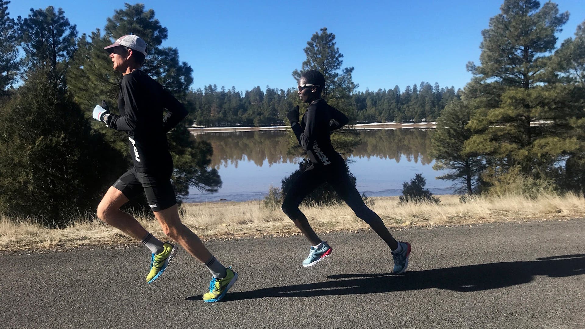 Aliphine Tuliamuk NAZ Elite training in Flagstaff