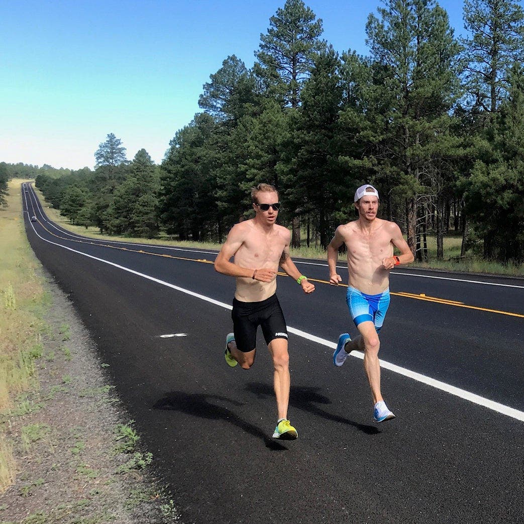 Scott Fauble training hills
