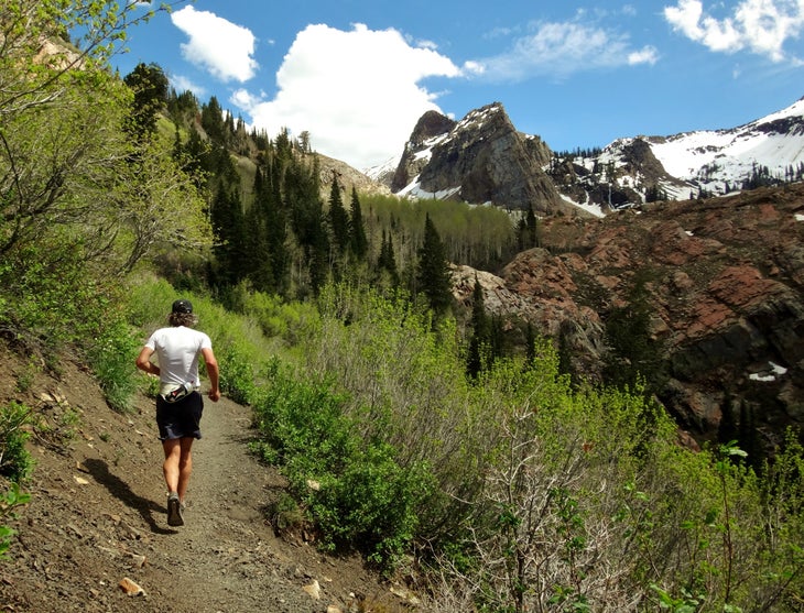 trail running in Utah