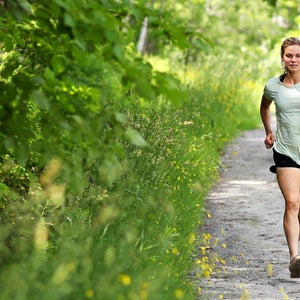 Olympic Cross-Country skier Jessie Diggins trains