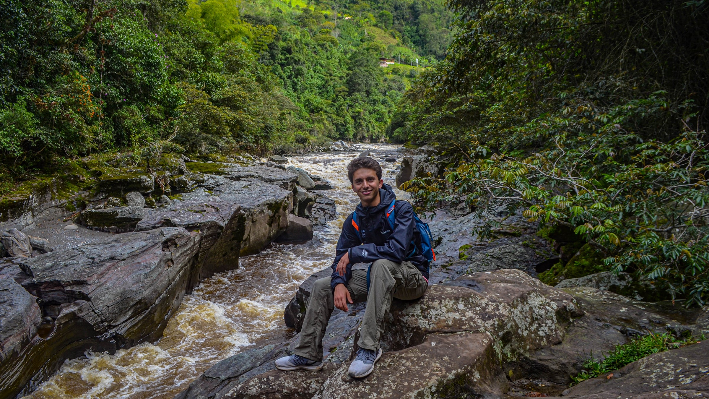Author Jordan Salama on Colombia's Magdalena River