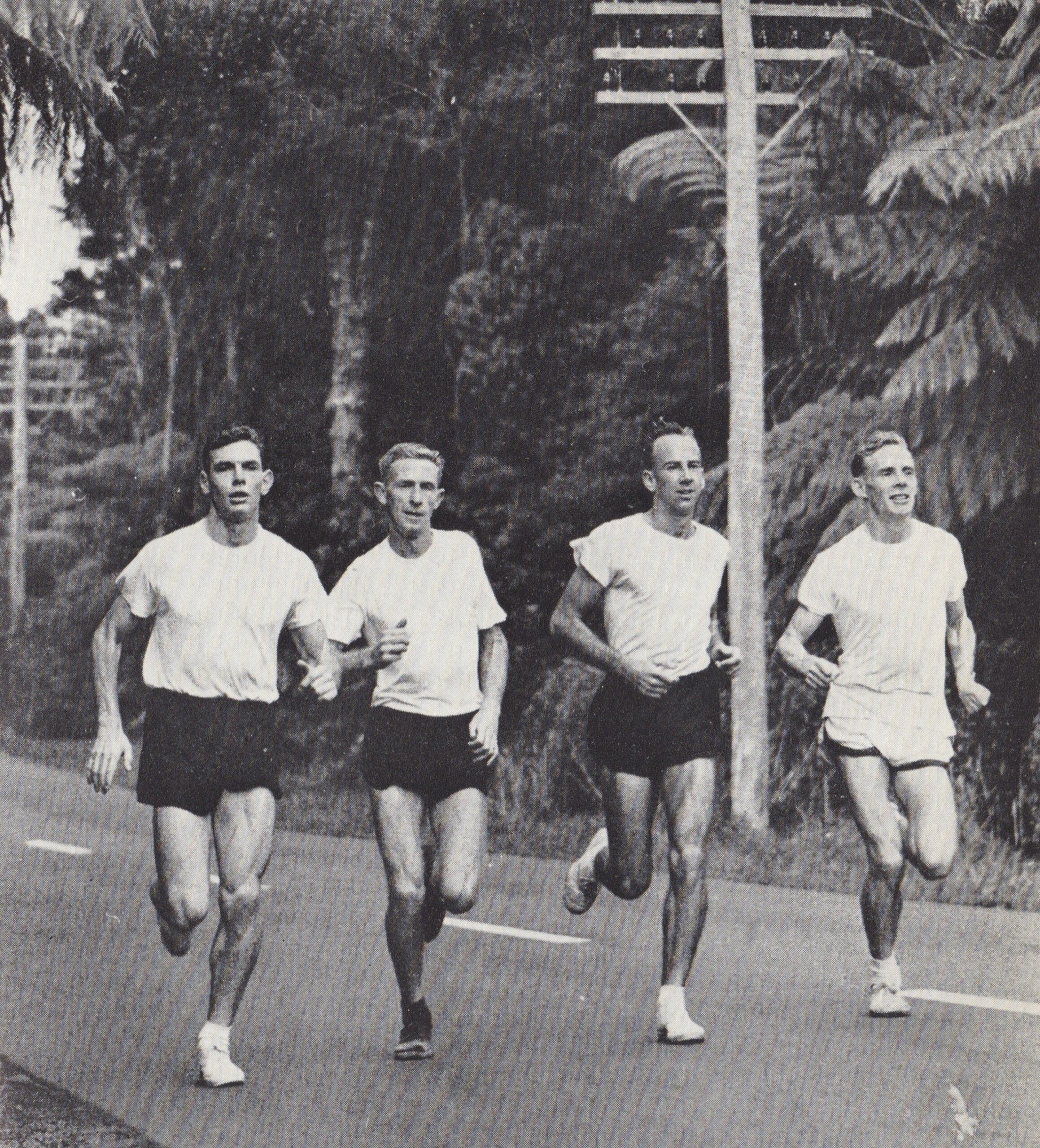 "Arthur's Boys" training on the 22-mile Waiaturua Route