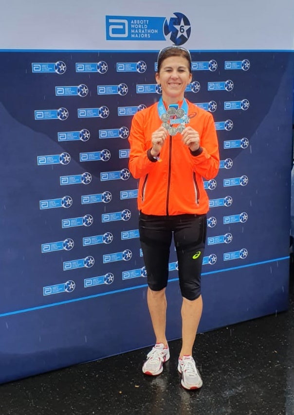 Nuta Olaru WMM 6-Star finish medal