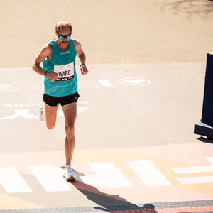 NYC Marathon Jared Ward Finish