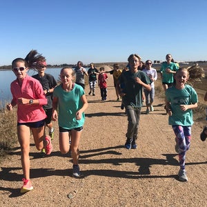 young runners in harmony