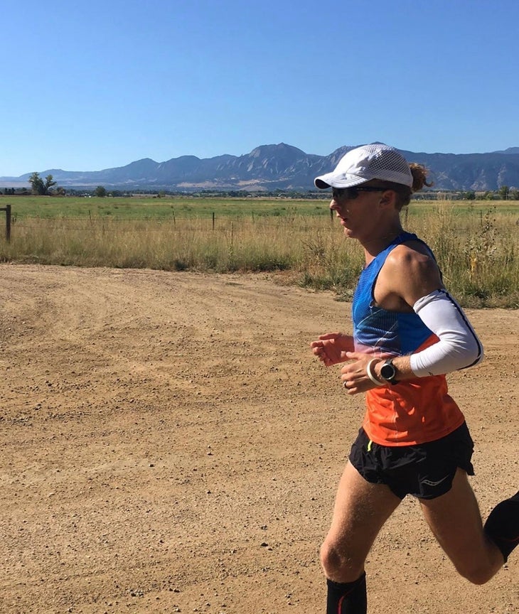 Parker Stinson long run Boulder