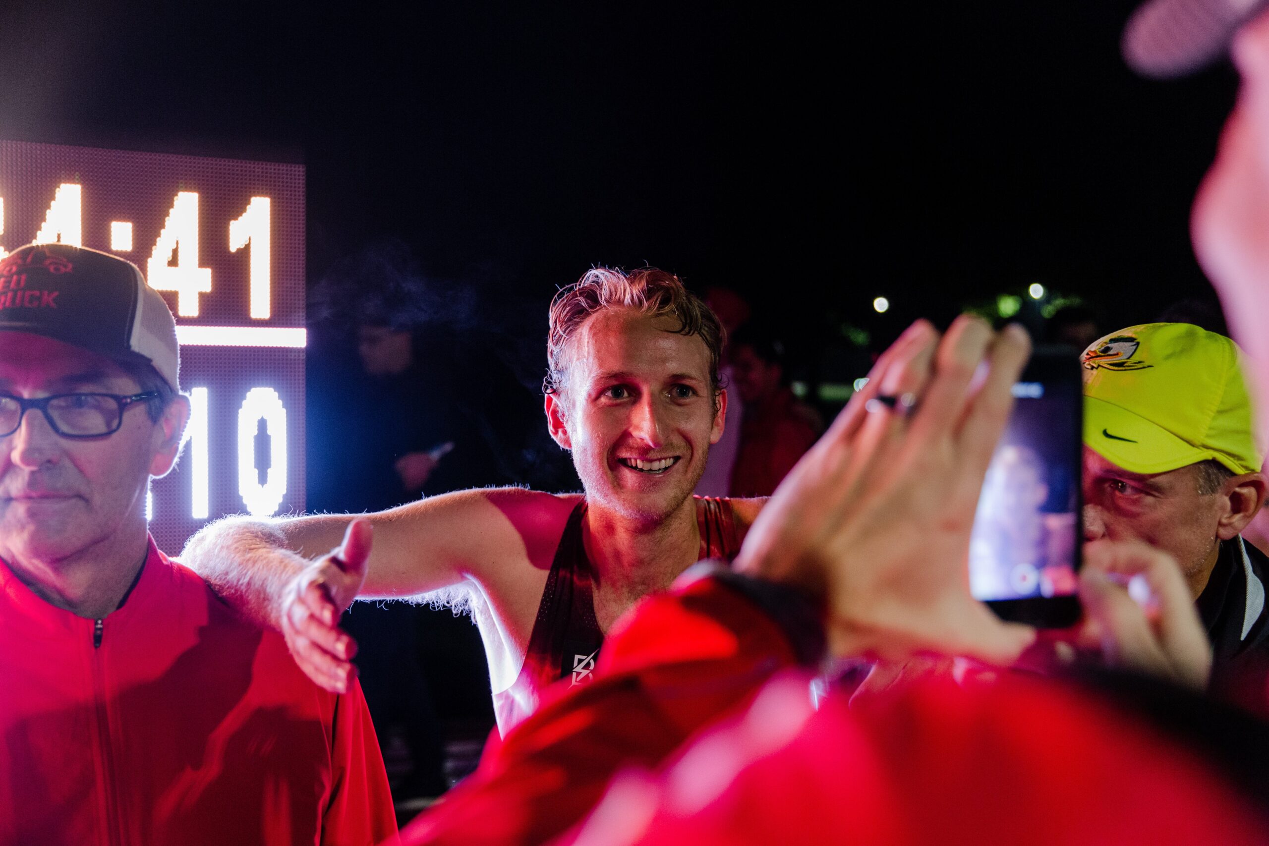 Woody Kincaid after Portland5000