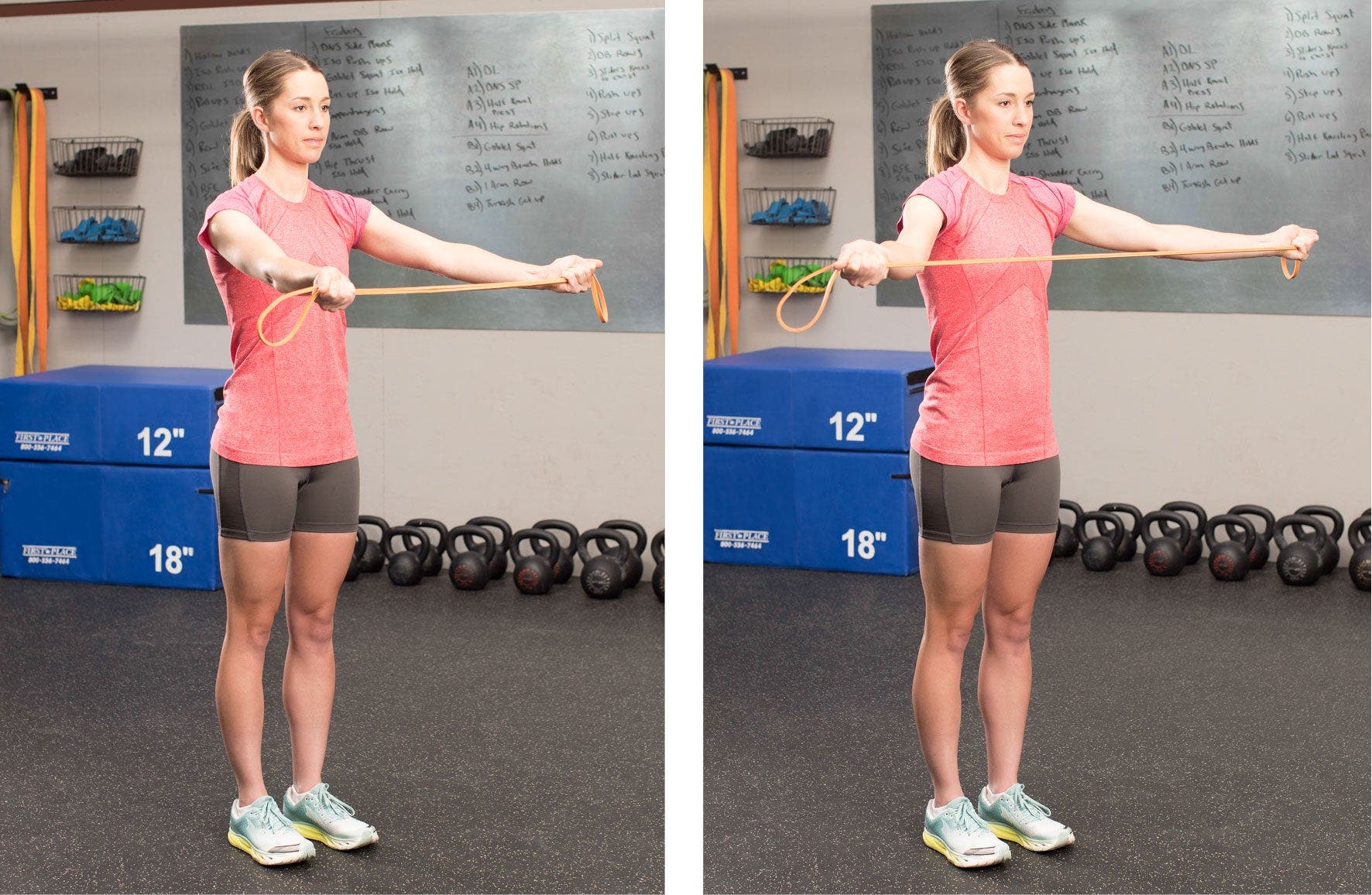 Pull Aparts exercise