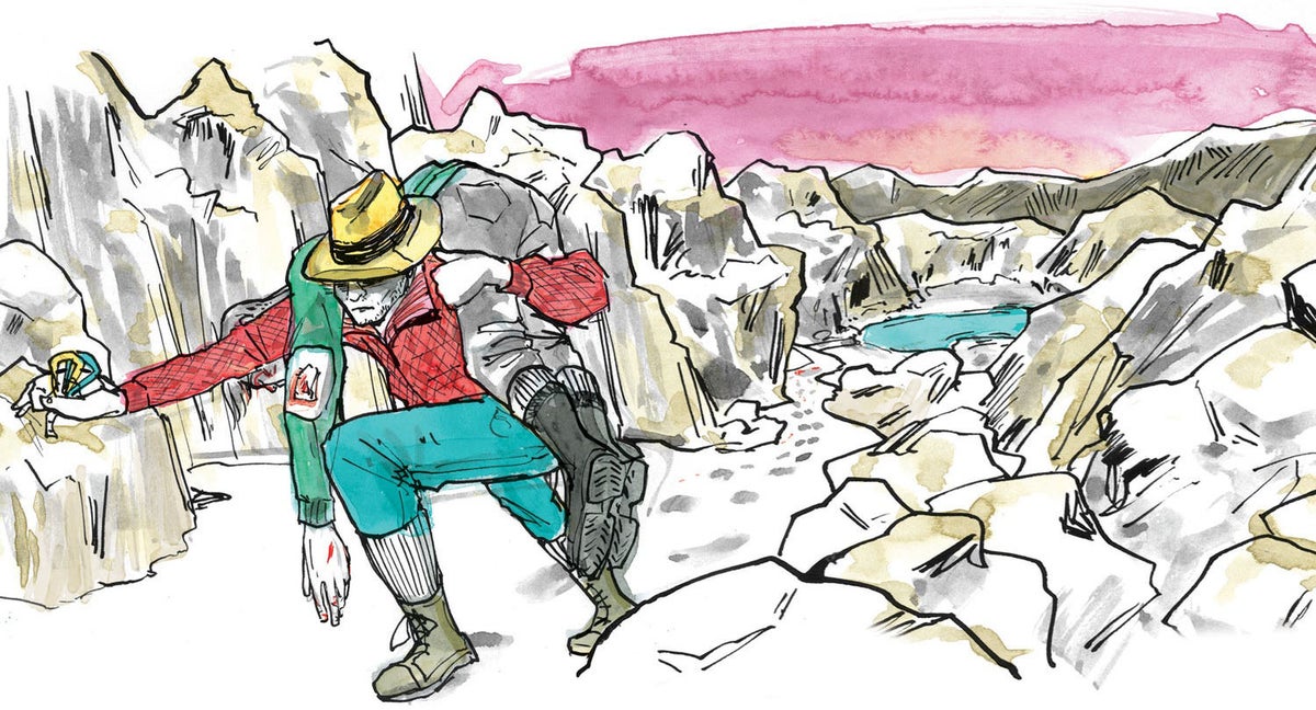 A Life-Saving Piggyback Ride on Longs Peak